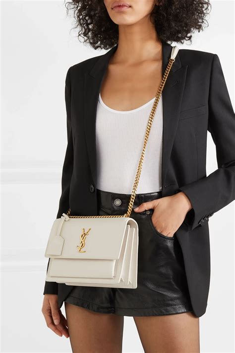 white YVES SAINT LAURENT Handbags for Women 